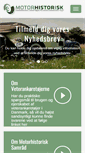 Mobile Screenshot of motorhistorisk.dk